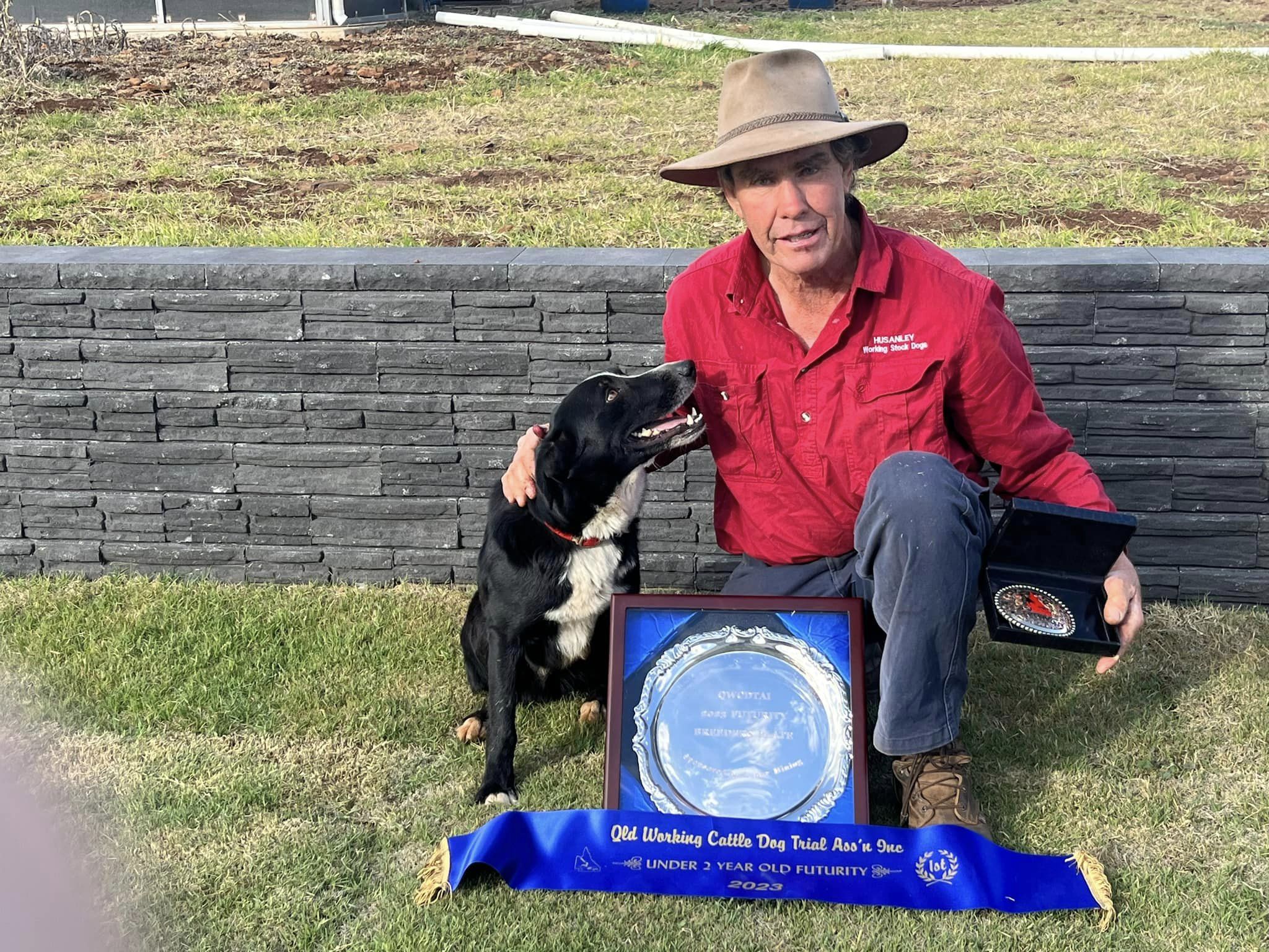 Futurity Winner - Stan Hughes & Husanley Jeff